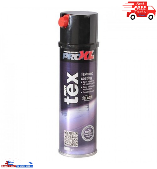 ProXL ProTex Black Textured Aerosol (500ml) Bumper Paint Spray